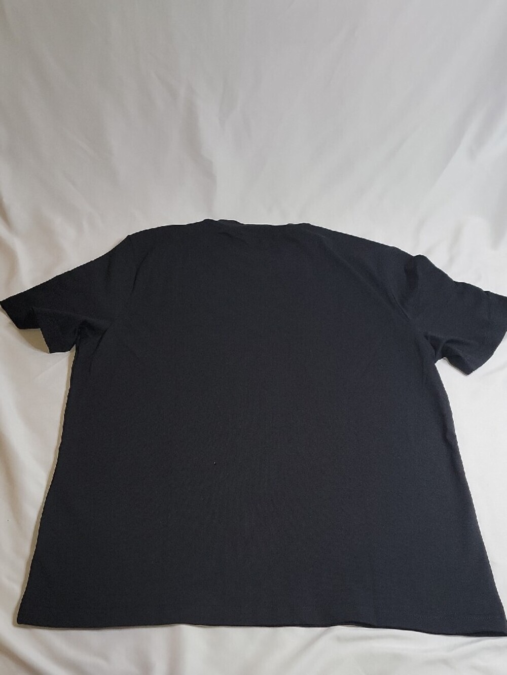 Moncler Embroided Logo Black Cotton T-Shirt - Picture 5 of 5